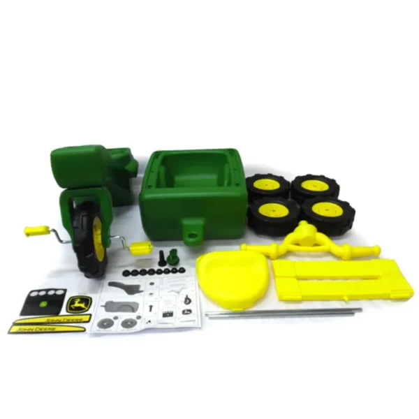 John Deere Trike And Wagon Set